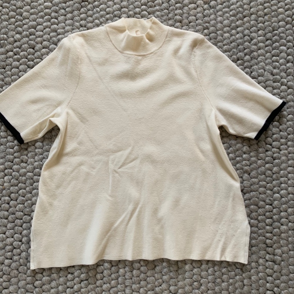 Anthropologie Moth short sleeve sweater shirt